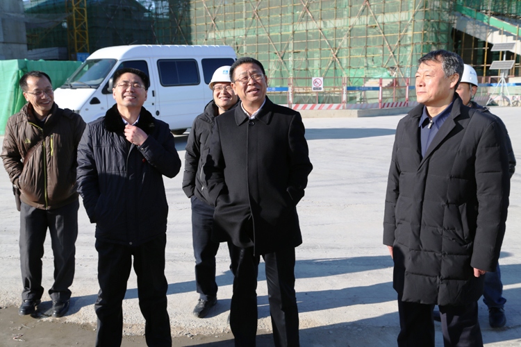 雄县副县长带队考察通州区教育规划布局建设工作